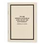 Gabrielle Chanel. Fashion Manifesto cream A6 notebook
